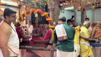 H.H. Swamiji Visit to Honavar Shri Gopalkrishna Dev Temple and Rathotsava (22 April 2023)